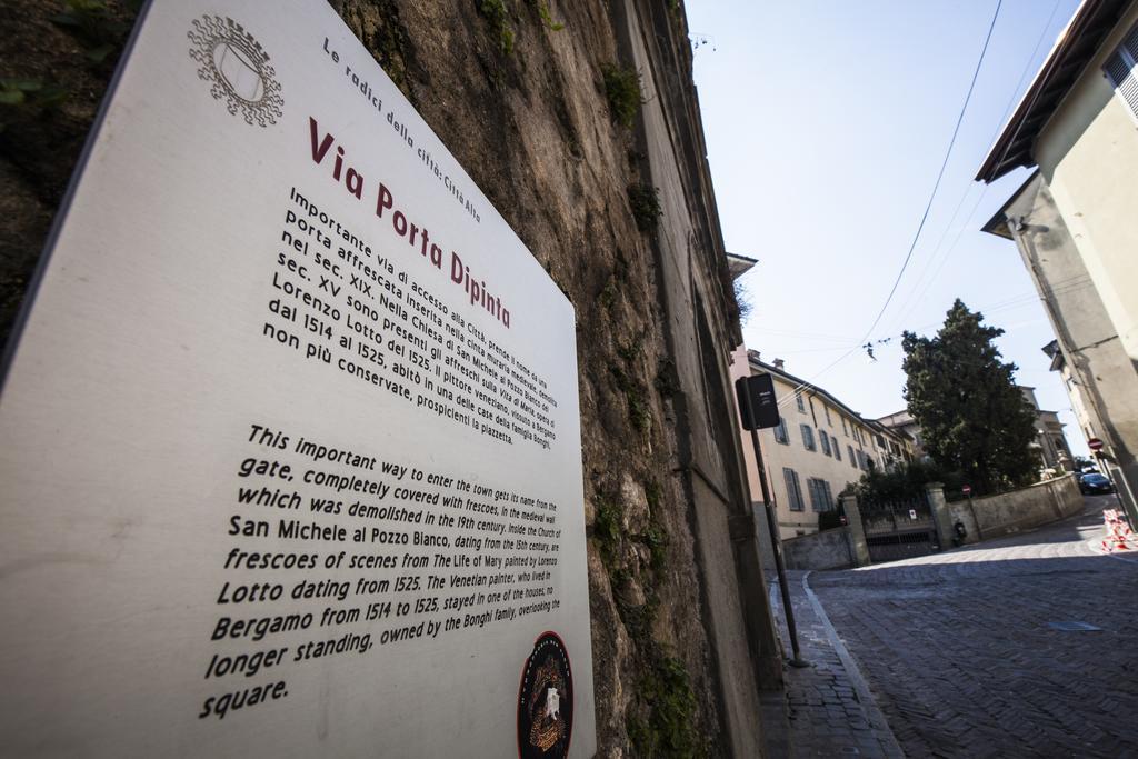Porta Dipinta House Bergamo Alta Lägenhet Exteriör bild